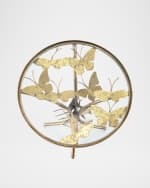 Image 4 of 5: Neiman Marcus Flutter Away Butterfly End Table
