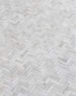Image 5 of 5: Exquisite Rugs Bregman Hand-Stitched Hair Hide Rug, 8' x 11'
