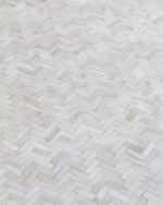 Image 5 of 6: Exquisite Rugs Bregman Hand-Stitched Hair Hide Rug, 5' x 8'