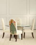 Image 5 of 6: Haute House Machiato Peacock Dining Chair