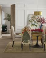 Image 2 of 6: Haute House Machiato Peacock Dining Chair
