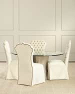 Image 1 of 4: Haute House Lisabeth Ivory Dining Chair