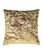 Image 2 of 3: Eastern Accents Brioche Mustard Decorative Pillow