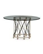 Image 3 of 4: Hooker Furniture Pirouette Dining Table - 54”