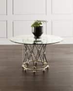 Image 1 of 4: Hooker Furniture Pirouette Dining Table - 54”