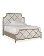 Image 2 of 5: Hooker Furniture Diamont King Panel Bed