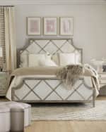 Image 1 of 5: Hooker Furniture Diamont King Panel Bed