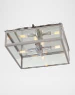 Image 1 of 3: Regina Andrew Glass Flush Mount