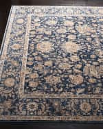 Image 2 of 4: Lauren Ralph Lauren Celia Navy Power-Loomed Runner, 2' x 10'