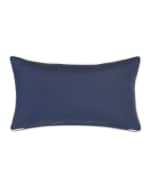 Image 3 of 3: Eastern Accents Sky Fringe Lumbar Pillow