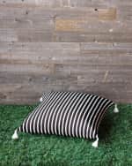 Image 1 of 2: Eastern Accents Awning Monochrome Floor Pillow