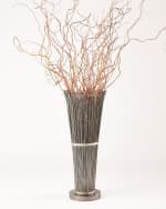 Image 3 of 3: William D Scott Large Wire Vase