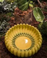 Image 2 of 2: Bordallo Pinheiro Banana Centerpiece Bowl