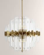 Image 1 of 2: Zion 8-Light Oval Chandelier
