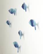 Image 2 of 3: William D Scott Small Wall Fish, Set of 6