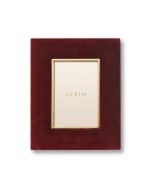 Image 3 of 4: AERIN Valentina Velvet Frame, 4" x 6"
