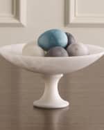 Image 1 of 2: Global Views Alabaster Compote - Small