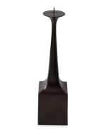 Image 2 of 2: Citizen Artist by Global Views Giac Small Bronze Candlestick Holder