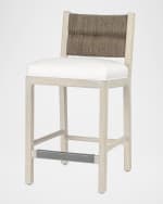 Image 1 of 2: Palecek Stella Counter Stool, 24"