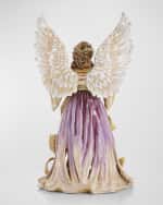 Image 3 of 4: Jay Strongwater Renaissance Angel Musical Figurine