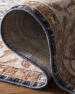 Image 4 of 4: Lauren Ralph Lauren Carlingford Navy Power-Loomed Rug, 10' x 14'