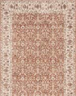 Image 2 of 4: Lauren Ralph Lauren Helena Beige/Light Rust Power-Loomed Rug, 6' x 9'