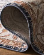 Image 4 of 4: Lauren Ralph Lauren Carlingford Navy Power-Loomed Rug, 2' x 10'