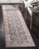 Image 1 of 4: Lauren Ralph Lauren Carlingford Navy Power-Loomed Rug, 2' x 10'