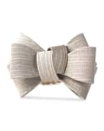 Image 3 of 3: Juliska Tuxedo Napkin Ring - Gold