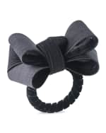 Image 1 of 3: Juliska Tuxedo Napkin Ring - Black