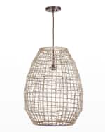 Image 2 of 4: Cross Weave 1-Light Pendant
