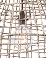 Image 3 of 4: Cross Weave 1-Light Pendant