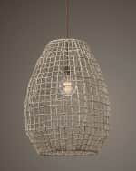 Image 1 of 4: Cross Weave 1-Light Pendant