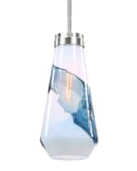 Image 3 of 4: Windswept Blue & White Pendant