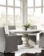 Image 1 of 3: Bernhardt Mirabelle Round Pedestal Dining Table