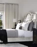 Image 2 of 3: Bernhardt Mirabelle Button-Tufted Queen Bed