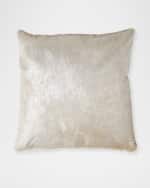 Image 1 of 3: Massoud Hair Hide Pillow, 19"Sq.