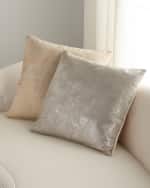 Image 1 of 3: Massoud Hair Hide Pillow, 22"Sq.