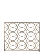 Image 2 of 2: Old World Design Julian Fire Screen