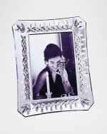 Image 2 of 2: Waterford Crystal Lismore Crystal Picture Frame, 5" x 7"