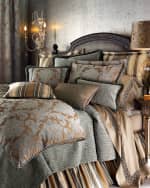 Image 2 of 3: Legacy Bella Crocodile Coverlet, Queen