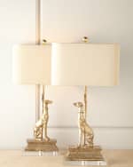 Image 3 of 3: Couture Lamps Regal Dog Table Lamp