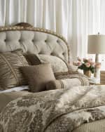 Image 4 of 4: Austin Horn Collection Queen Vienna Quilted Coverlet