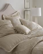 Image 3 of 3: Austin Horn Collection Charlotte Queen Comforter