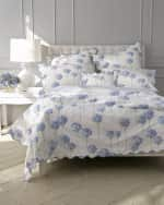 Image 2 of 3: Matouk Charlotte King Duvet