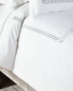 Image 5 of 5: Kassatex Catena Duvet, King