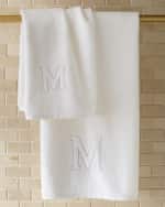 Image 8 of 9: Matouk Auberge Monogrammed Bath Towel