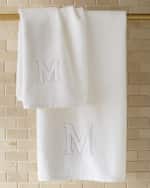 Image 9 of 10: Matouk Auberge Monogrammed Bath Towel