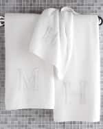 Image 5 of 9: Matouk Auberge Monogrammed Bath Towel