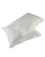 Image 3 of 3: Matouk Positano Hemstitch European Sham